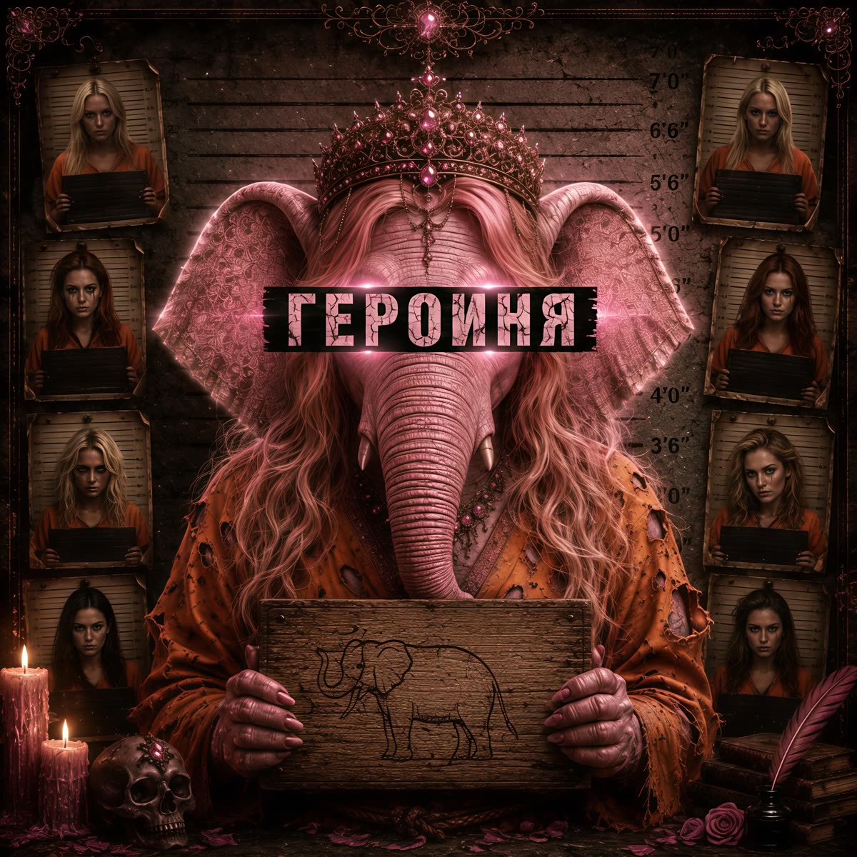 Героиня — обложка сингла